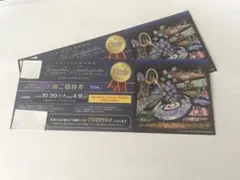 よみうりランド 入園ご招待券 チケット ペア 2枚 イルミネーション