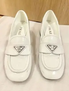 PRADA プラダ ローファー エナメル モカシン 23.5cm