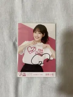 =LOVE イコラブ 諸橋沙夏 生写真 直筆
