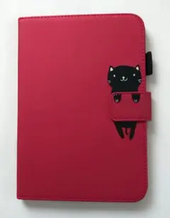 iPad mini6 ケース 手帳型 ピンク 猫デザイン かわいい