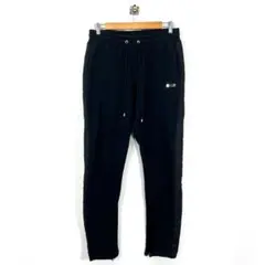 専用 BALR. Sweat Pants ブラック L ナイロン切り替え