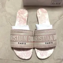 christian dior DWAY サンダル フラット 22.5cm