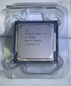 Intel Core i7-10700F CPU 動作確認済