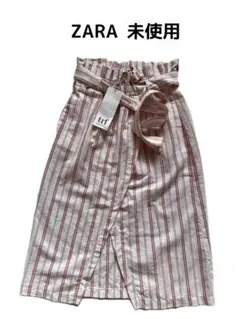 ZARA ストライプラップスカート 未使用