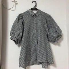 axes femme ギンガムチェック柄 シャツ
