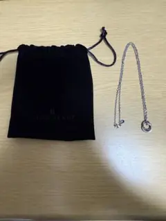 ライオンハート リングネックレス シルバー 専用袋付き