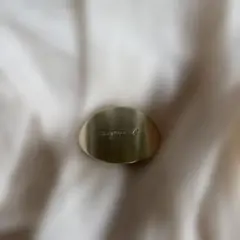 アニエスベー　ロゴ付メタルパーツ