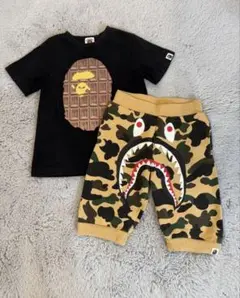 A BATHING APE BABYMILO マイロ エイプ シャーク カモフラ