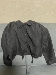 AKMK ブラック 黒 ブラウス 長袖シャツ