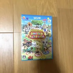 [美品]どうぶつの森 amiiboフェスティバル　Wii Uソフト
