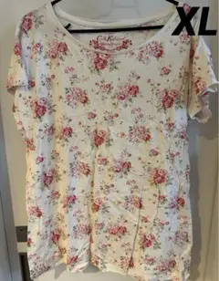 Cath Kidston×ユニクロ　半袖Tシャツ　花柄　XL コラボ