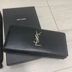 サンローラン 長財布 黒