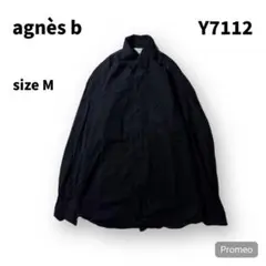 【即購入OK】agnes b 長袖シャツ　サイズL ブラック