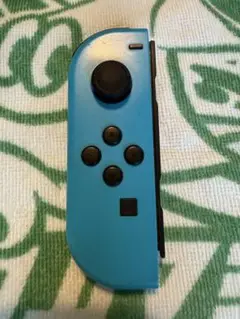 任天堂Switch 純正　ジョイコン　ネオンブルー　左　52