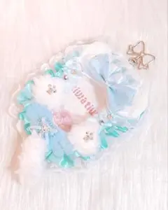 ♡再販♡硬質♡デコ♡ケース♡レース♡色変更可♡推し♡グッズ♡B8♡No.33