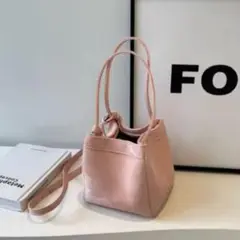 大人気 BOX BAG ショルダーバッグ ピンク トレンド