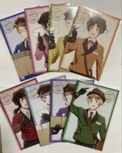 ヘタリア　郵便屋　アニメイト特典　ポストカード