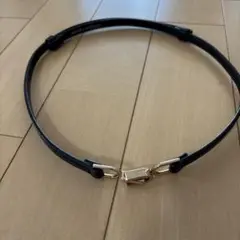mysty woman ブラックベルト ゴールド金具