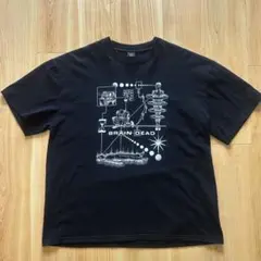 BRAIN DEAD グラフィックTシャツ 黒
