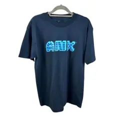 ANX ロゴ Tシャツ M ネイビー ANNEX アネックス