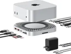 ３画面対応❣ Mac Mini 拡張ハブ 10in1 40Gbps 1480