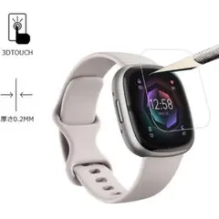 ⭐️匿名配送⭐️ For Fitbit Versa 4 Sense 2時計 保護