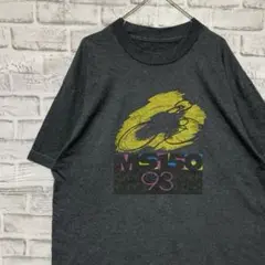 USA製90sヴィンテージTシャツ！シングルステッチ　グレー半袖古着　XL 21