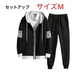 前開き ジャージ 上下セット フルジップ チャック スポーツウェア　メンズ