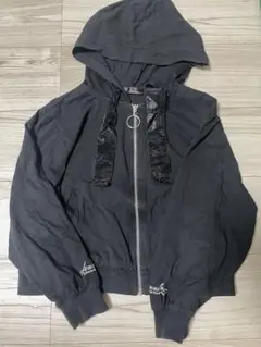 Jenni love 150 接触冷感ショート丈ZIPパーカー　UVカット