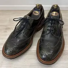 【美品】Tricker’s BOURTON UK6 ダークグリーン 英国製 トリッカーズ SIZE 9【BOURTON/バートン/グリーン】 | 高級中古