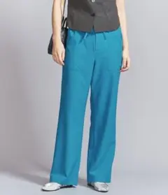 新品 BEAUTY&YOUTH リネンライクイージーパンツ