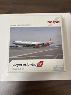 ヴァージン・アトランティック　A340-600 herpa 1/500