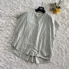 le colis ルコリ フレンチスリーブトップス コットン ノースリーブ