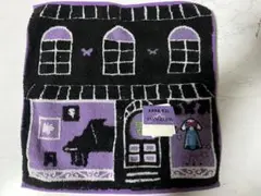 ANNA SUI ハンカチ エヴァンゲリオン　黒紫