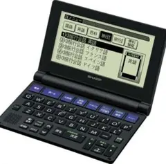 超美品!SHARP シャープ Brain (PW-NA1-B)電子辞書 ブラック