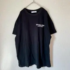 AZUL BY MOUSSY ロゴプリントTシャツ ブラック Sサイズ