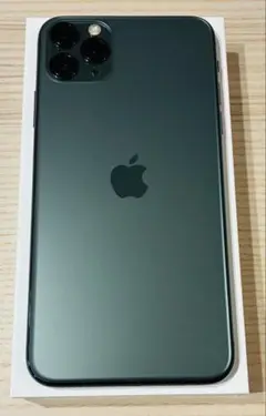 Apple iPhone 11 Pro Maxミッドナイトグリーン 本体