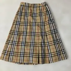 バーバリーズ BURBERRYS ロングスカート フレアスカート ノバチェック