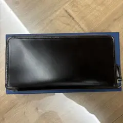 ゼットン  大峡製鞄　 　コードバンロングウォレット　長財布 大峽製鞄｜長財布－コードバン 束入れ(通し襠)【1108-4-CDV】