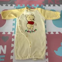 Baby Pooh 長袖ロンパース クリーム色