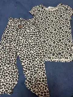 H&Mレオパード柄セットアップ(135～140cm)