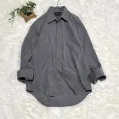 ティスセレクション【M】無地 長袖シャツ 通勤 オフィスカジュアル 春秋