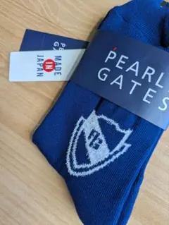 ☆未使用 PEARLY GATES ネイビーソックス Made in Japan