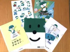 SMBC ミドすけ　クリアファイル 5種類5枚セット