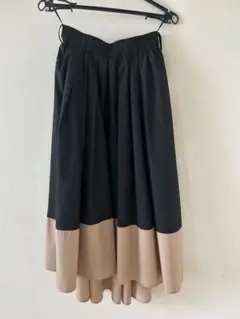 新品タグ付き　FENNEL バイカラー　スカート