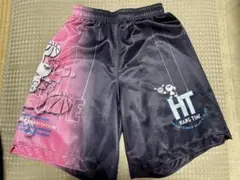 TeamFive バスケットボールパンツ ピンク黒