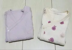 【新品未使用】ベビー短肌着 2枚セット