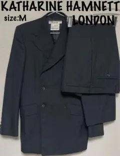 【美品】希少 KATHARINE HAMNETT スーツ セットアップ ダブル