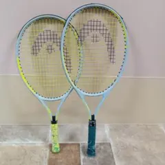 HEAD JR 25 JR23 テニスラケット 2本セット
