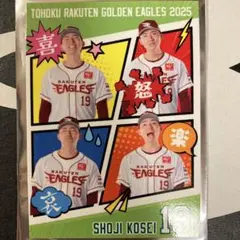 荘司康誠選手　喜怒哀楽カード